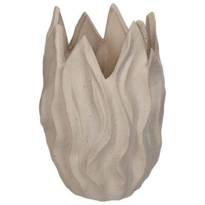 Vase Duke - Ø 15 x H 21 cm - Ivoire