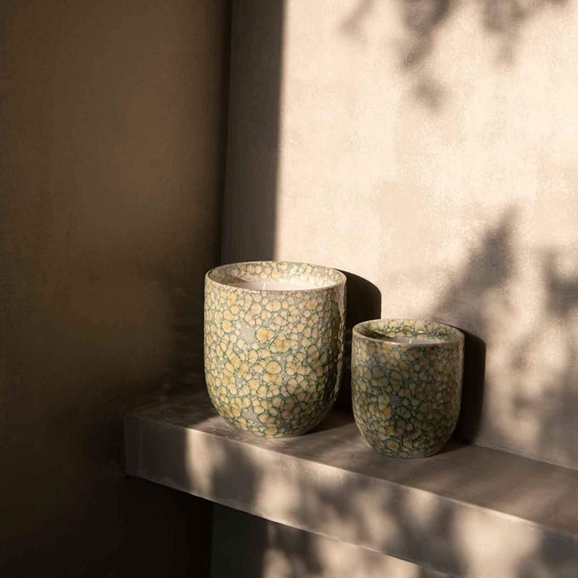 bougie galdana - ø 14 x h 15,5 cm 2 bougie galdana - ø 14 x h 15,5 cm – image 2