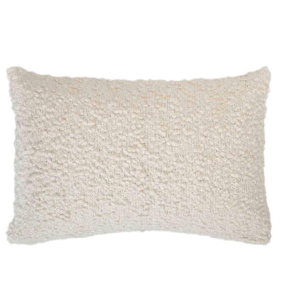 coussin bouclette - 40 x 60 cm