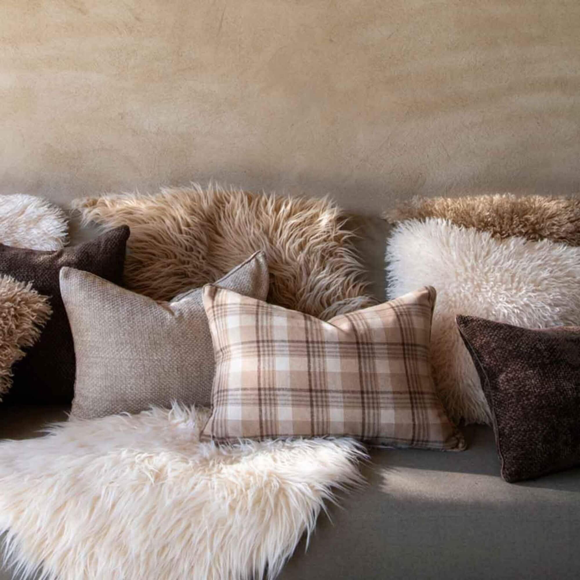 coussin skyp - marron - 40 x 60 cm 2 coussin skyp - marron - 40 x 60 cm – image 2