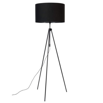 lampadaire lesley - ajustable - noir