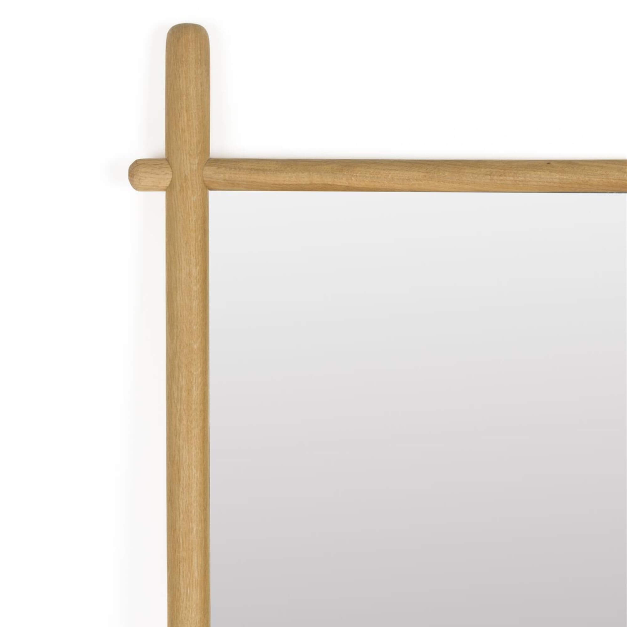 miroir solene - h 160 x l 58 cm - chêne 4 miroir solene - h 160 x l 58 cm - chêne – image 4