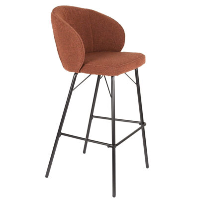 home 14 tabouret de bar joa - bouclette - terra