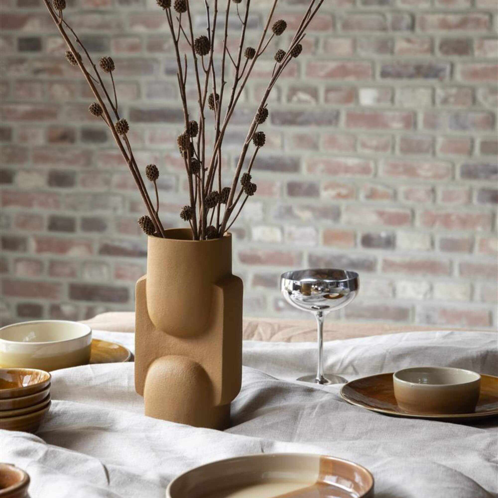 vase santos - ochre 2 vase santos - ochre – image 2