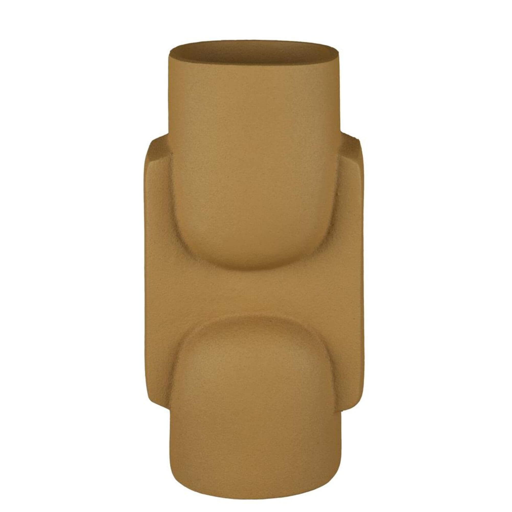 vase santos - ochre 1 vase santos - ochre