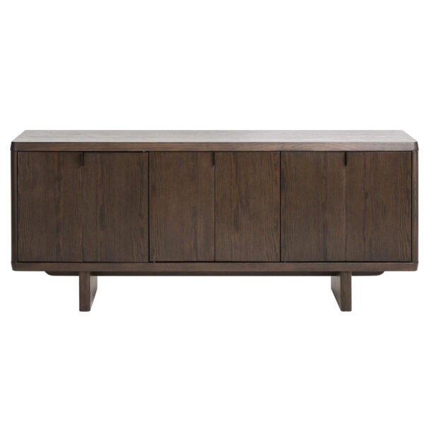 buffet natu en chêne – 180 × 44 × 75 cm