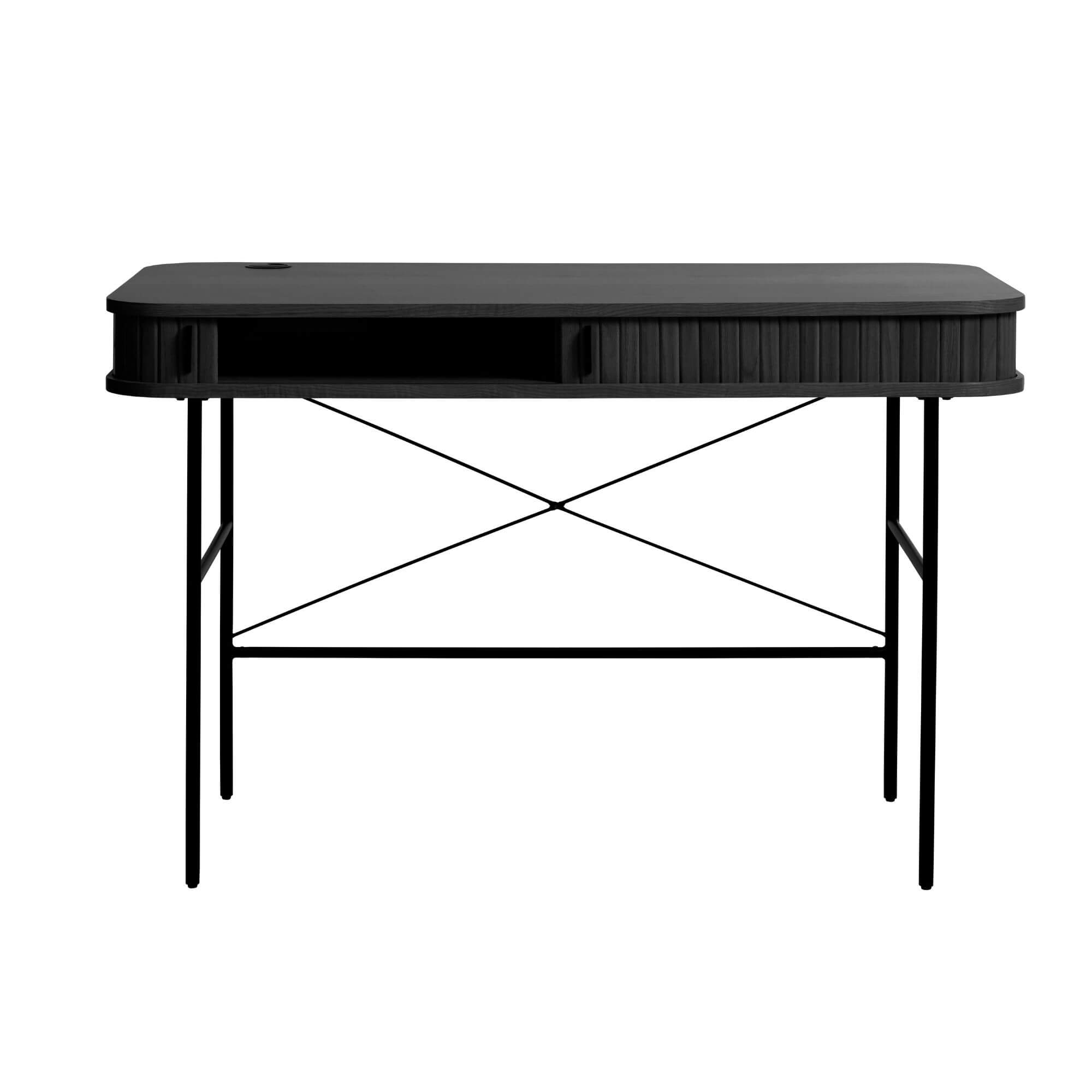 bureau nola en chêne et métal – 120 × 60 × 75 cm 1 bureau nola en chêne et métal – 120 × 60 × 75 cm