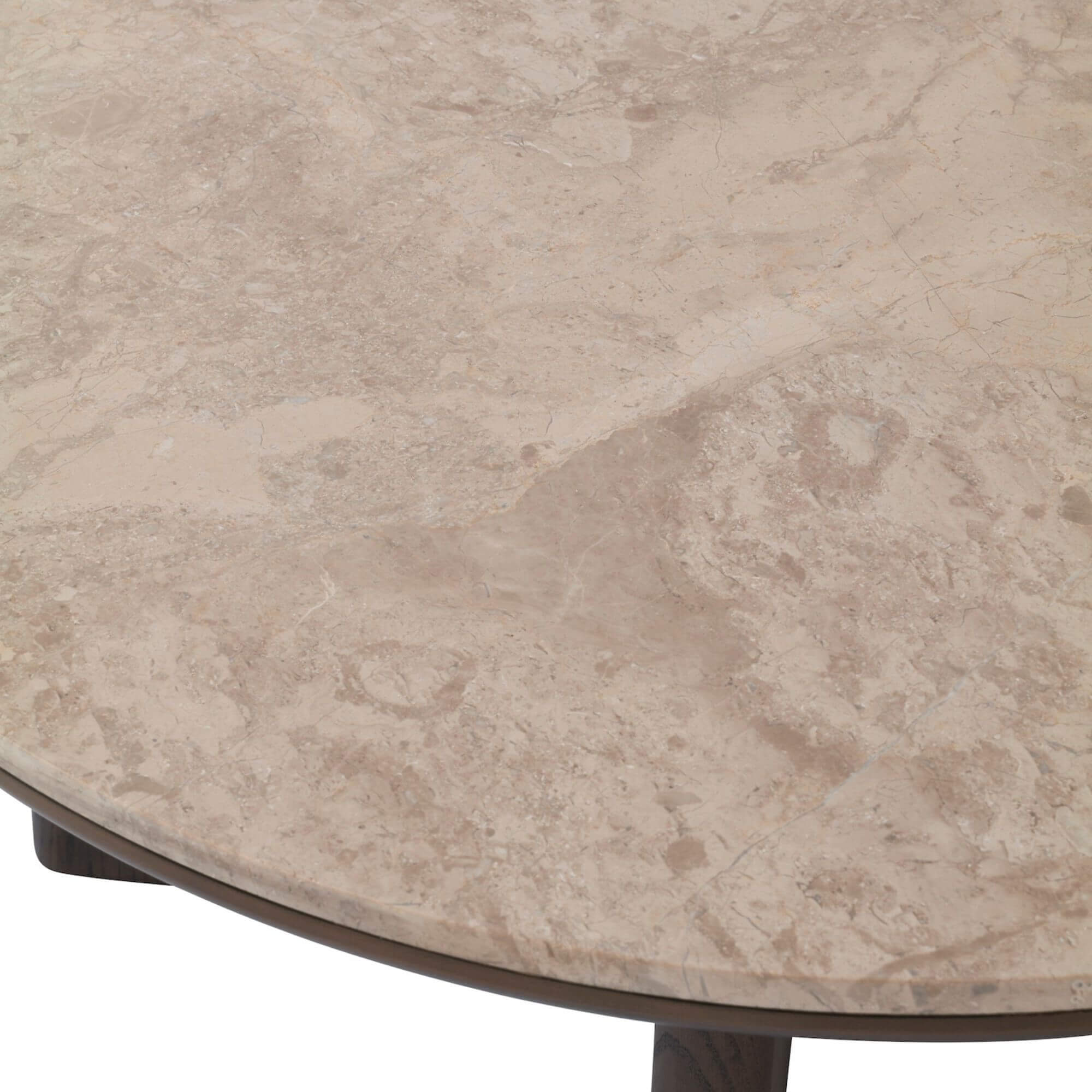 table basse ritz en marbre et chêne – ø100 × h45 cm 8 table basse ritz en marbre et chêne – ø100 × h45 cm – image 8