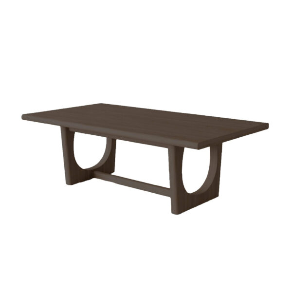 table basse flow – chêne espresso oil 120 cm