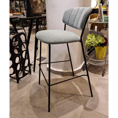 tabouret de bar jolien - mint/noir