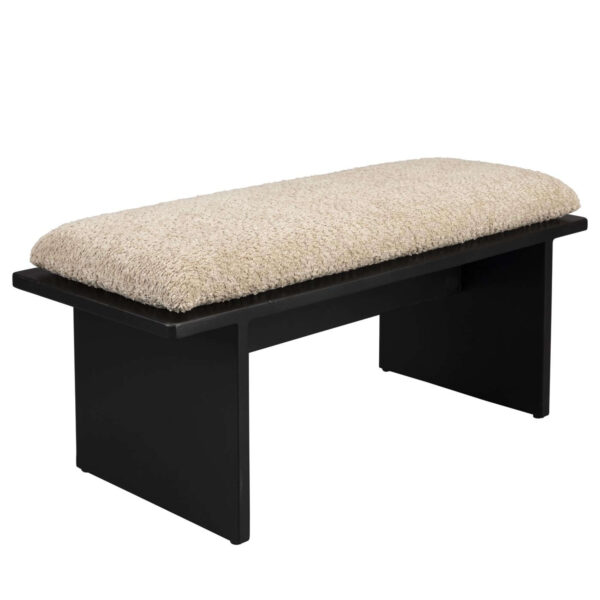 banc shiro - l 85 x h 38 cm