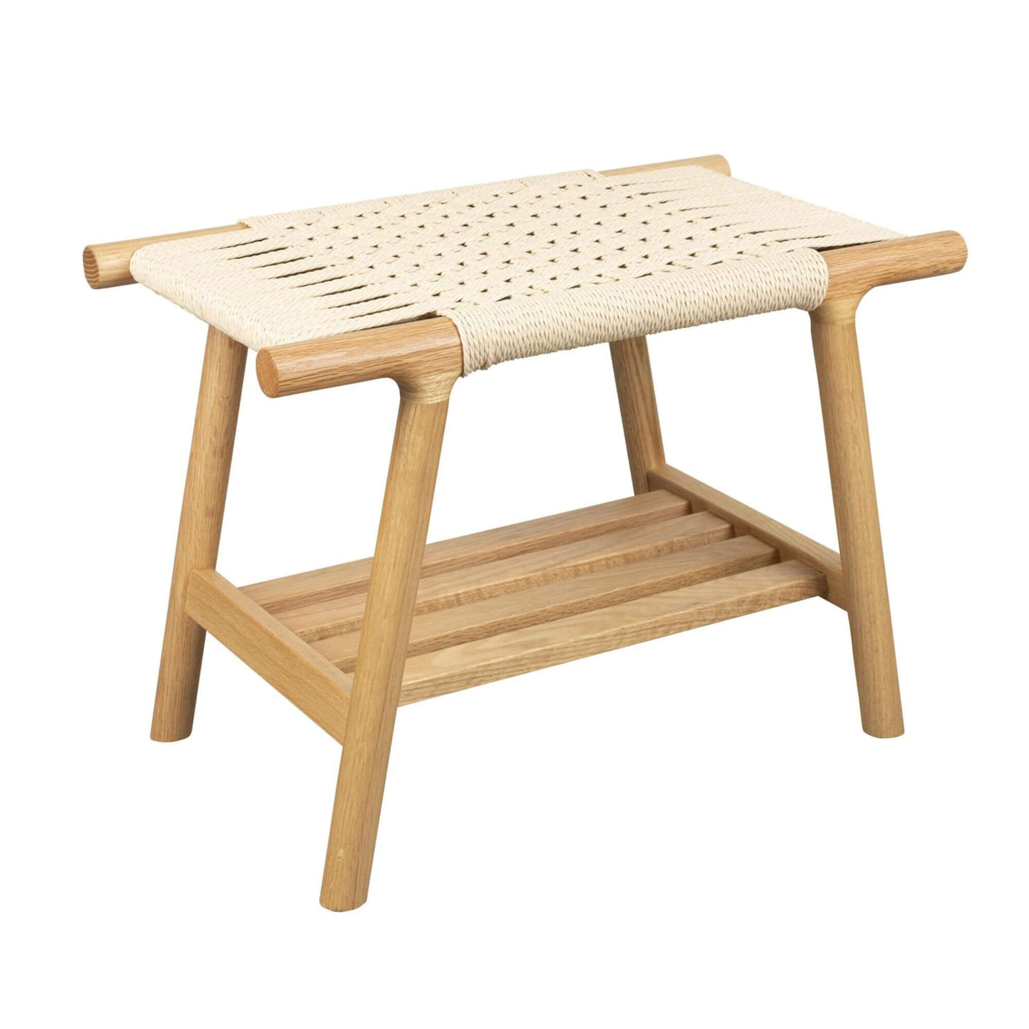 banc/tabouret kintaro - l 60 x h 43 cm - chêne 6 banc/tabouret kintaro - l 60 x h 43 cm - chêne – image 6