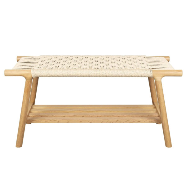 home 16 banc/tabouret kintaro - l 90 x h 43 cm - chêne