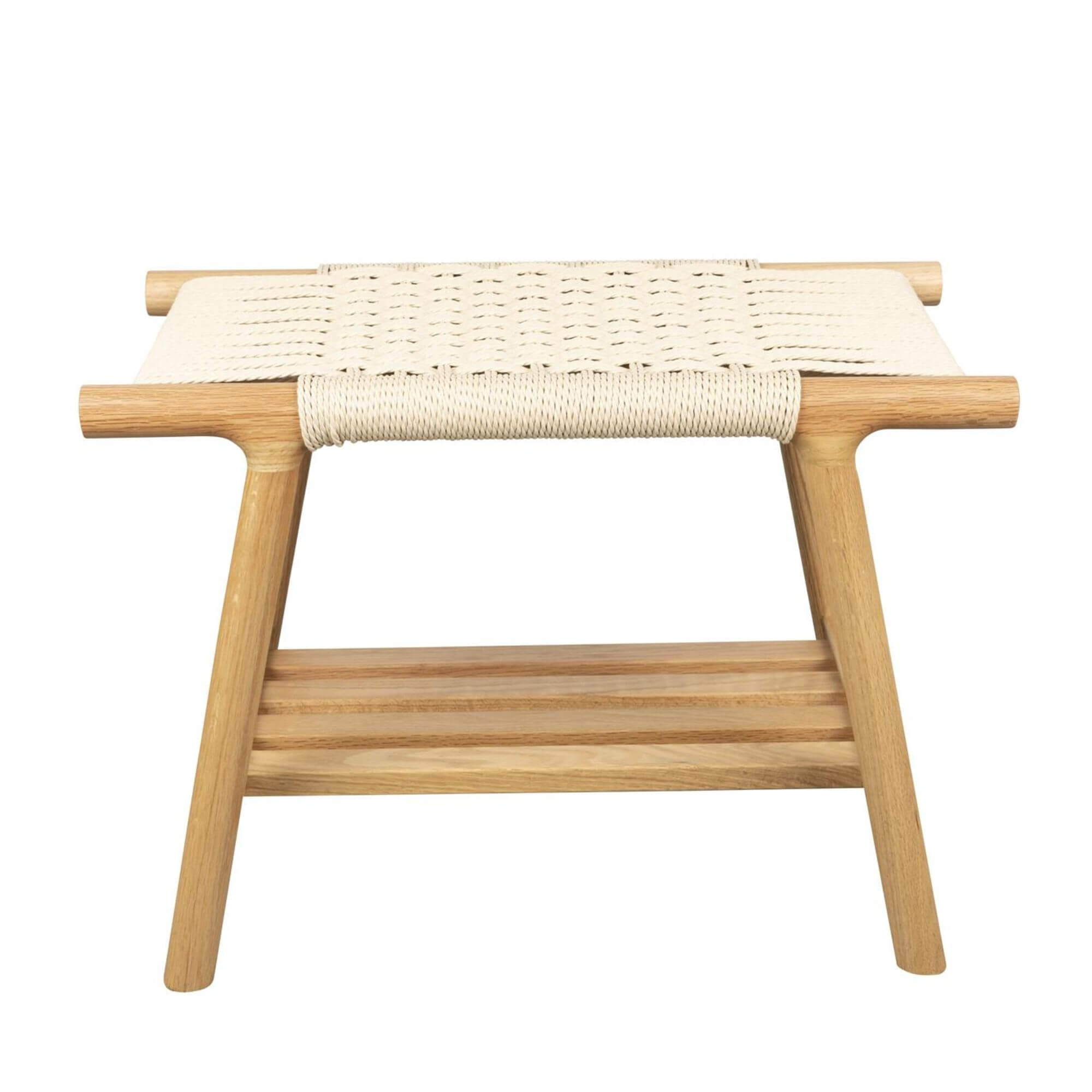 banc/tabouret kintaro - l 60 x h 43 cm - chêne 1 banc/tabouret kintaro - l 60 x h 43 cm - chêne