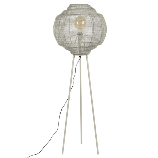 lampadaire meezan - h 143 x ø 48 cm - sand