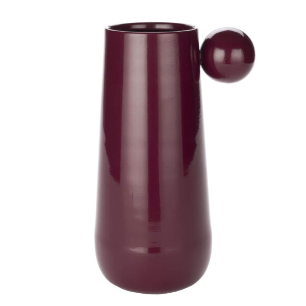 vase dot - bordeaux - l
