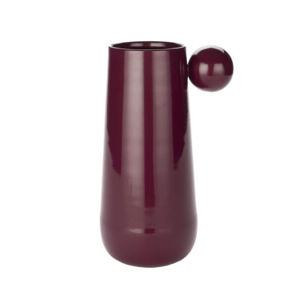 vase dot - bordeaux - m