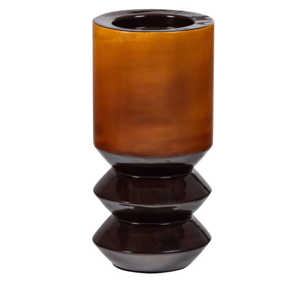 home 30 bougeoir kiva - ø 15 x h 33 cm - métal