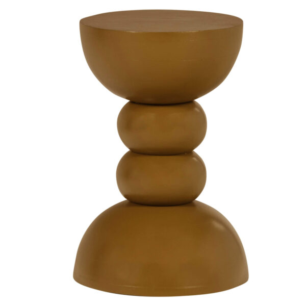 home 14 table d'appoint miel - ø 35 x h 51 cm