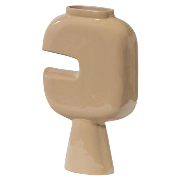 home 24 vase gianna - l 22 x h 35 cm - alu