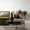 Table basse noir Cupidon - L