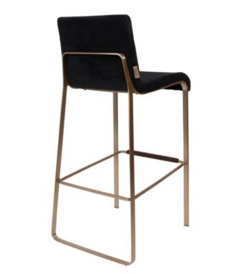 Chaise Vintage - Noir/Or rose
