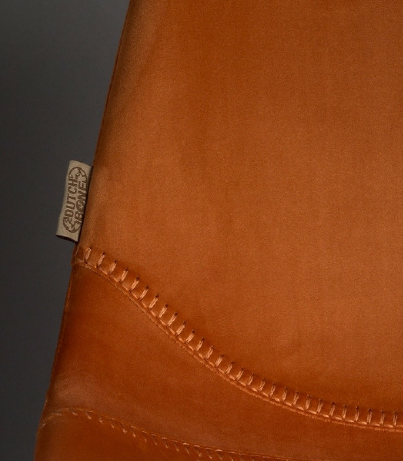 chaise franky velours - orange 6 chaise franky velours - orange – image 6