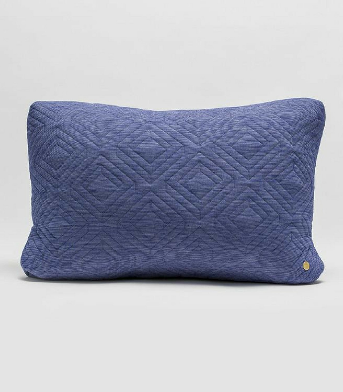 coussin quilt 60 x 40 cm - bleu clair 2 coussin quilt 60 x 40 cm - bleu clair – image 2