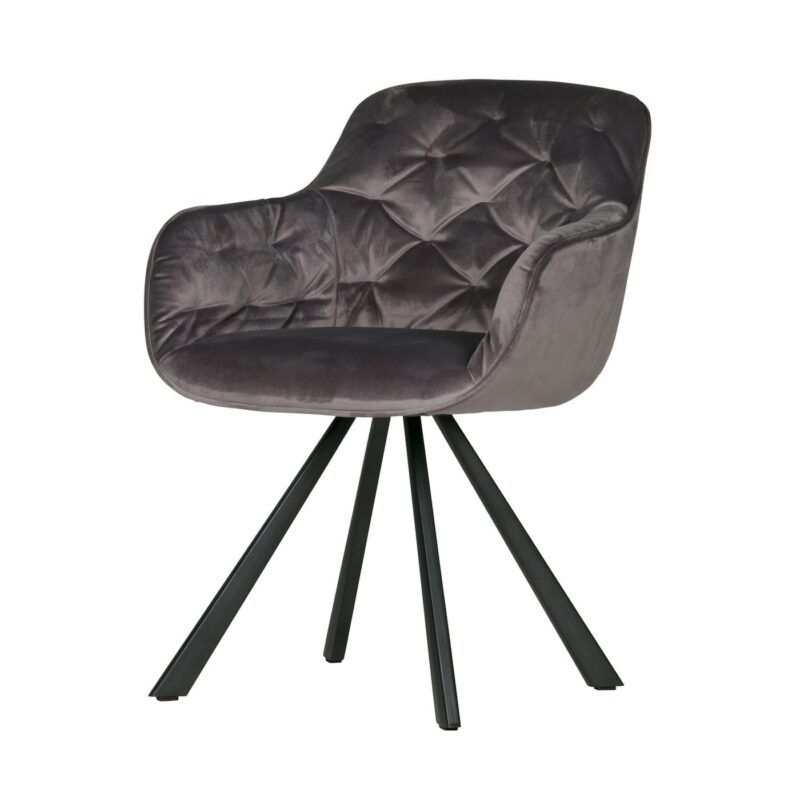 Chaise Pop - Gris anthracite