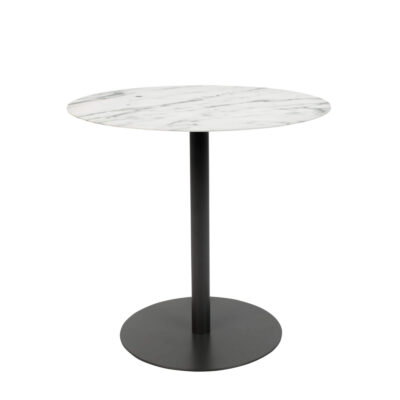 Table d'appoint Snow Marbre Oval