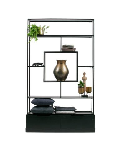 Bibliothèque Cube - L 126 x H 204 cm