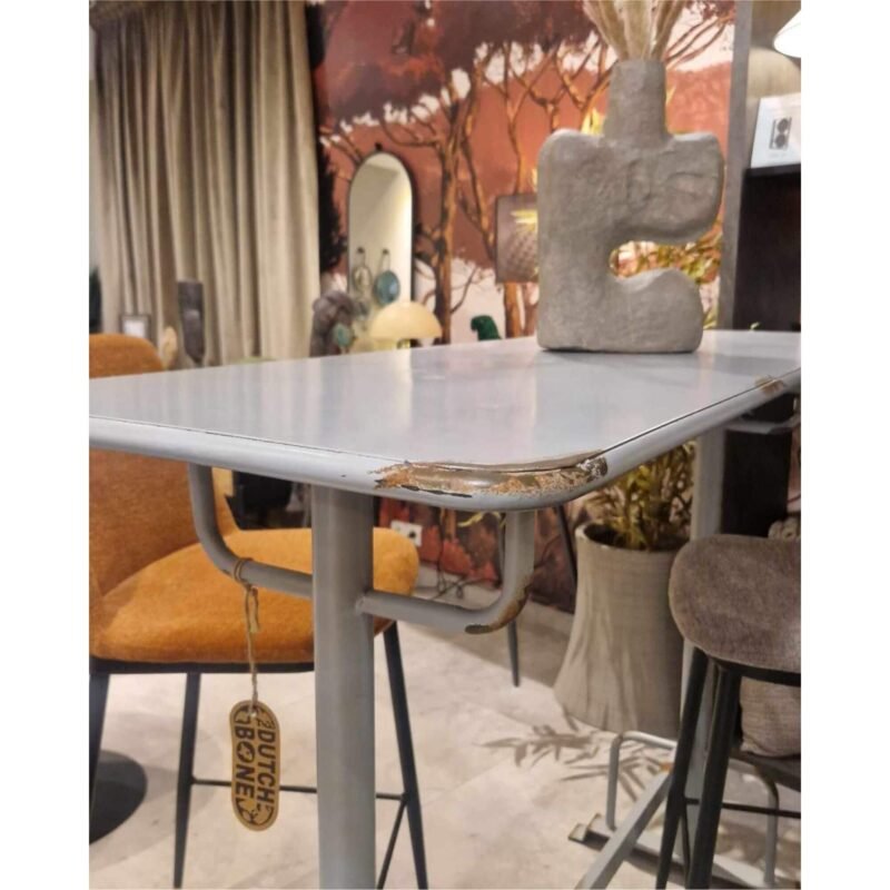 table haute declan - patiné - l 140 x h 104 cm – image 2