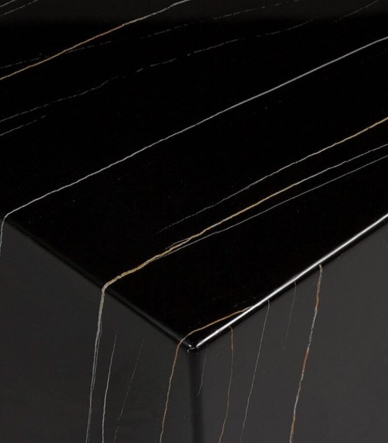 table basse cube - roulettes - 90 x 90 cm – image 2