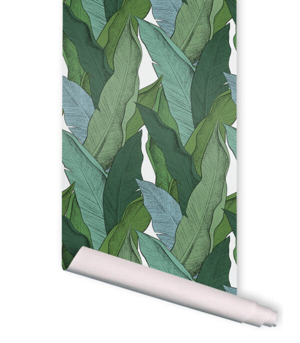 Papier-peint Leaf- 10 m x 53 cm
