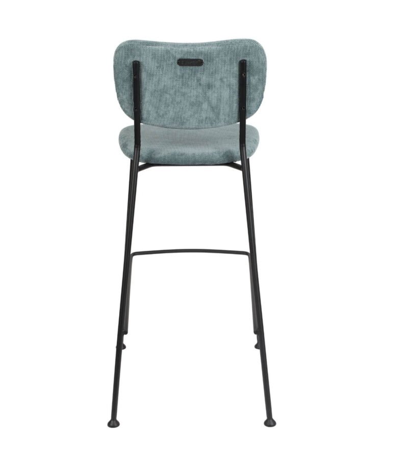 tabouret de bar benson - gris/bleu – image 7