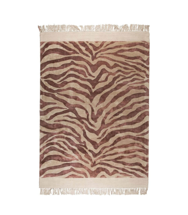 Tapis Zebra Friendly rosé - 160 x 230 cm