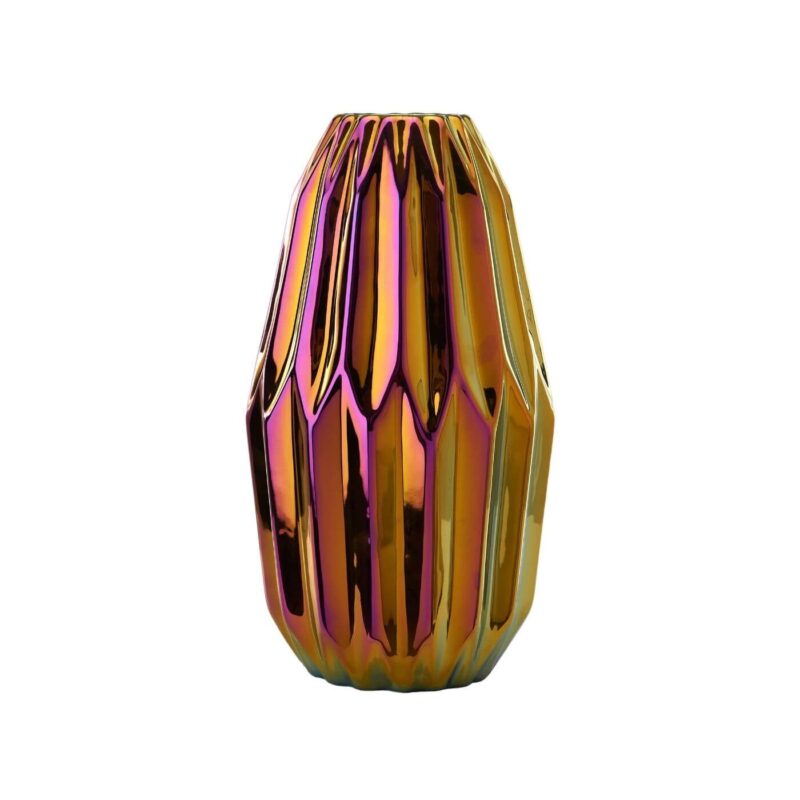 Vase Oily Folds - M - Céramique - POLS POTTEN