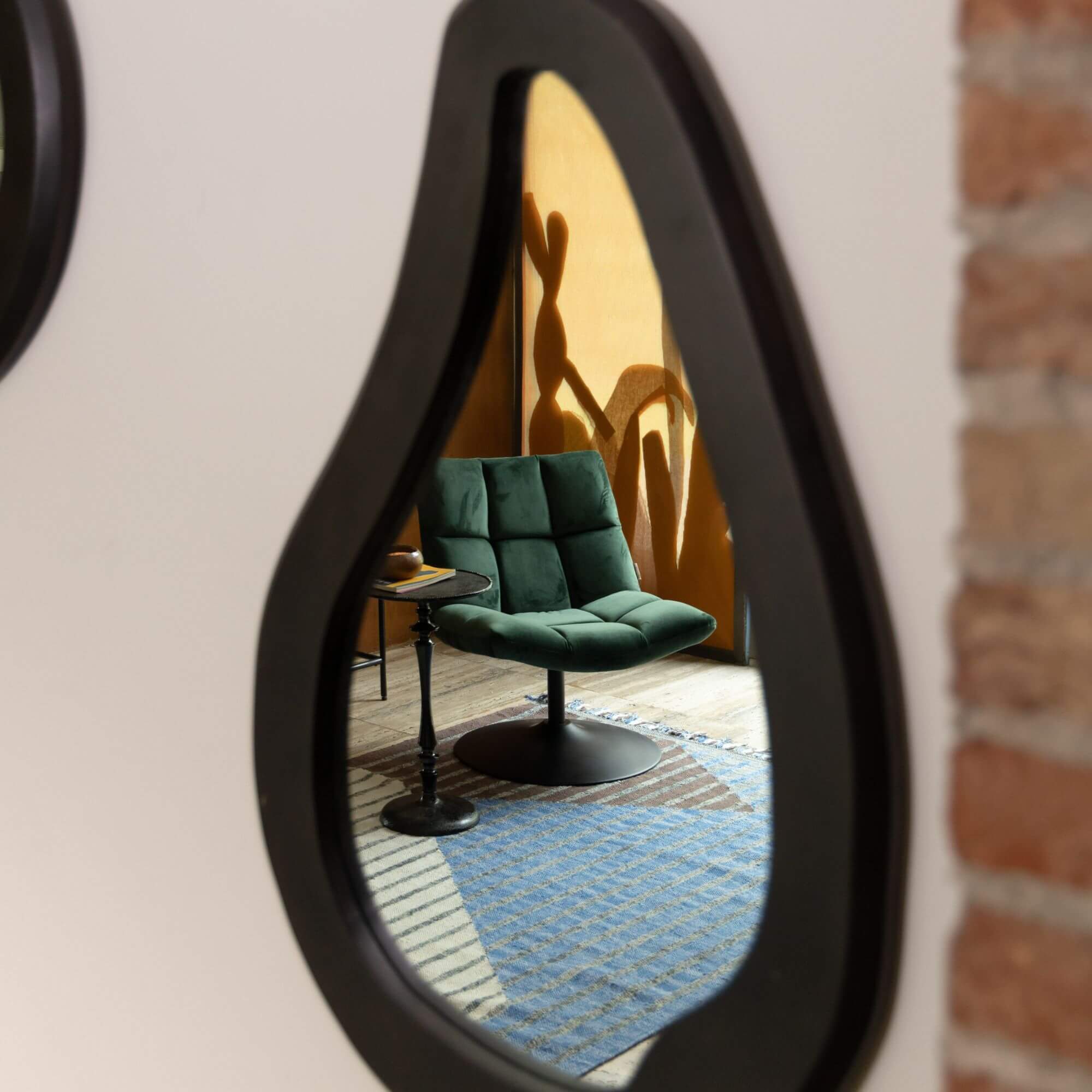 fauteuil lounge bar - pivotant - vert 3 fauteuil lounge bar - pivotant - vert – image 3