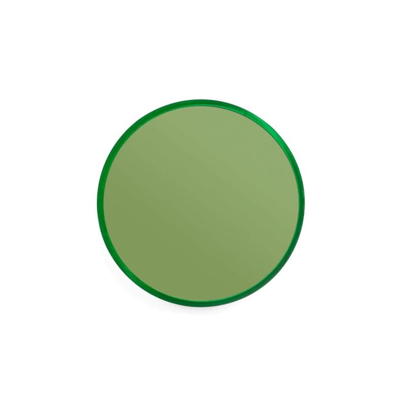 miroir you're so ugly - velours vert - ø 45 cm