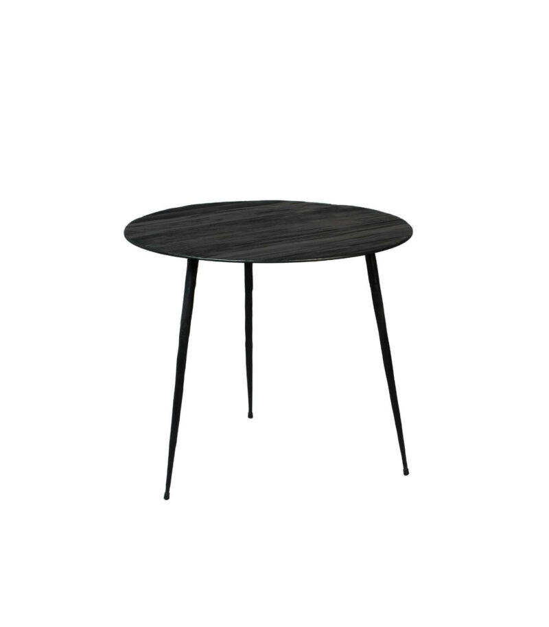 Table d'appoint Pepper - Noir Ø 45 x H 40 cm