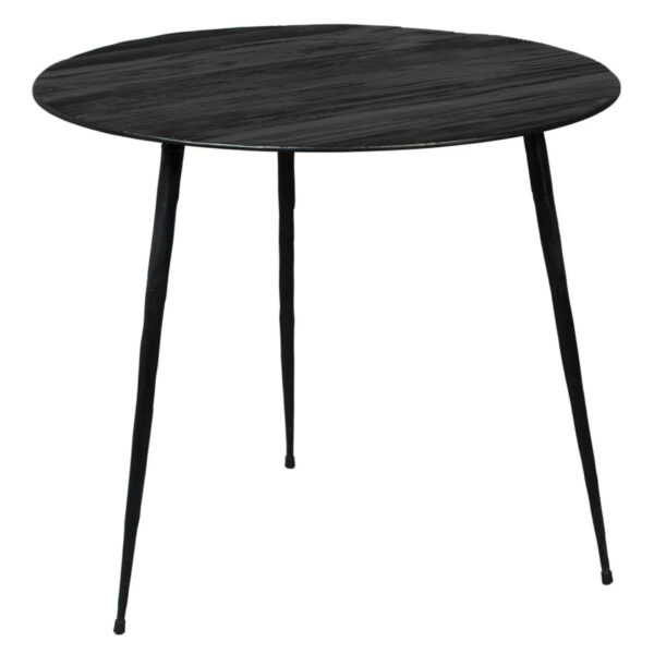 Table d'appoint Pepper - Noir Ø 40 x H 35 cm