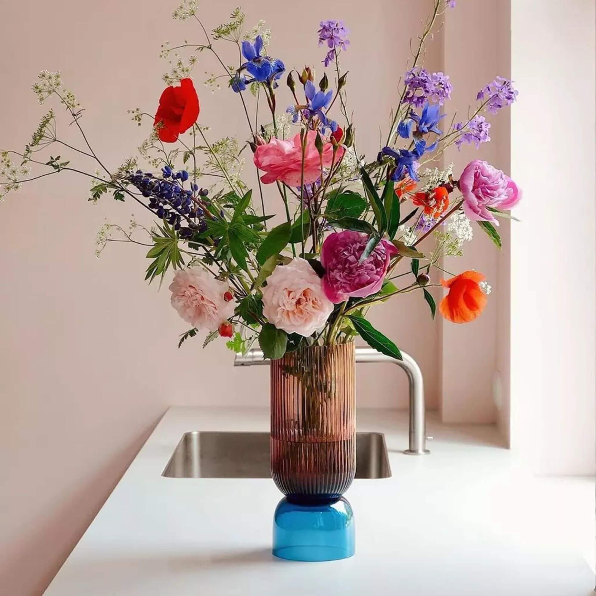 vase eva - ø 12 x h 31 cm 2 vase eva - ø 12 x h 31 cm – image 2