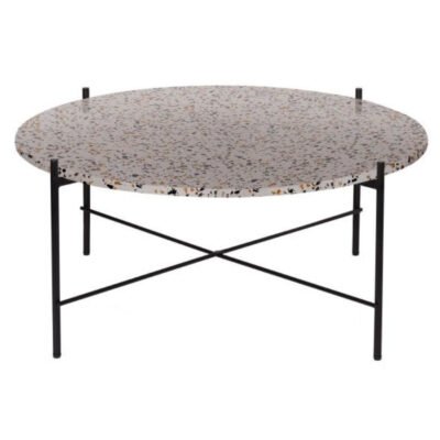 Table basse Vayen Ø 83 cm - Terrazzo