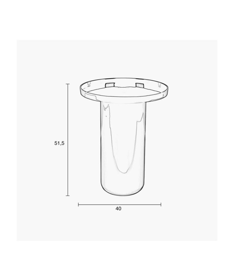 Table d'appoint Shiny Bomb - Ø 40 cm – Image 8