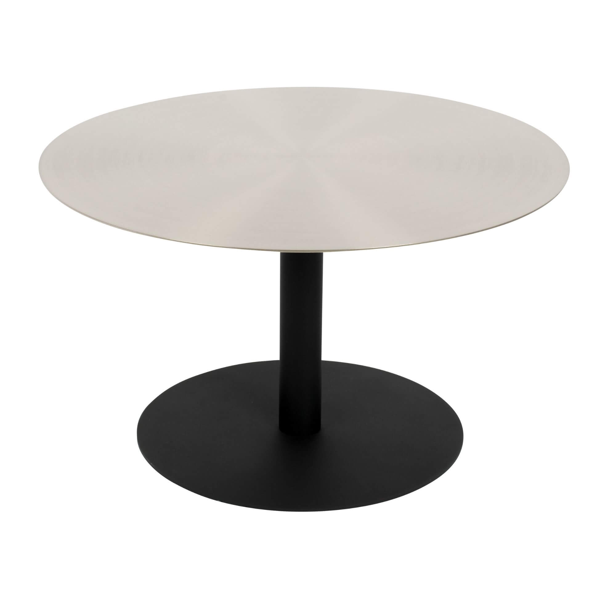 table basse snow - silver brossé - ø 60 x h 35 cm 7 table basse snow - silver brossé - ø 60 x h 35 cm – image 7