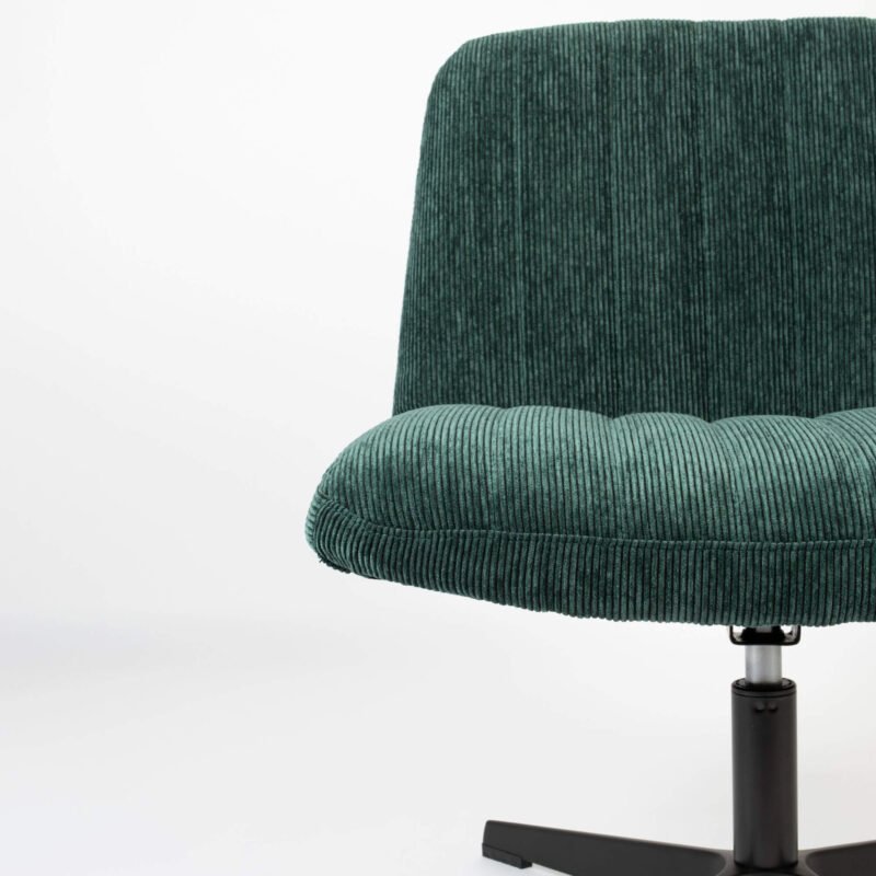 fauteuil lounge belmond - pivotant - vert – image 3