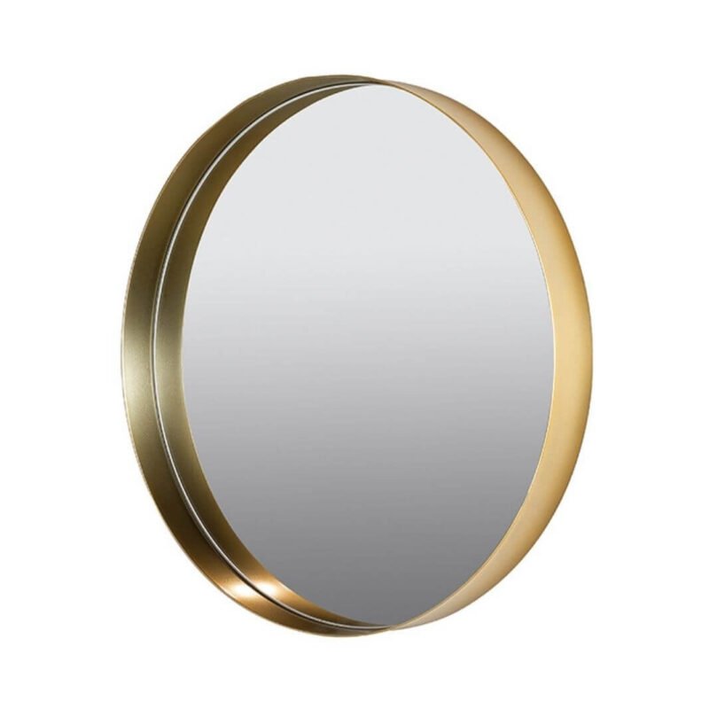 miroir ari - laiton - ø 50 cm
