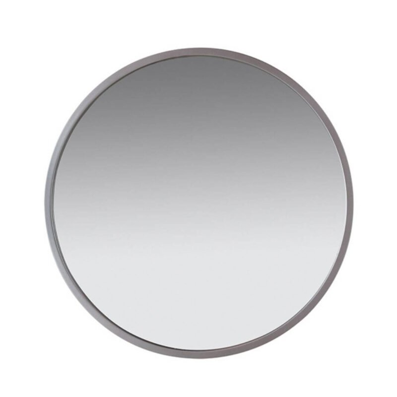 miroir pedra ø 60 cm - silver