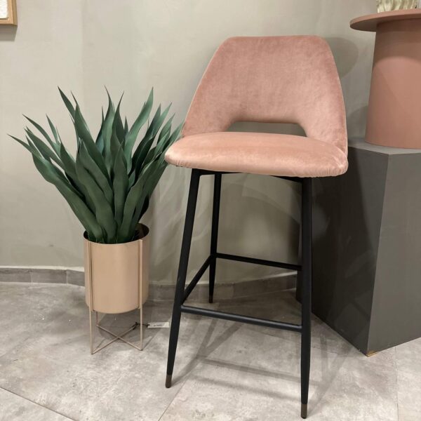 Tabouret de Bar Radisson - Rose poudré