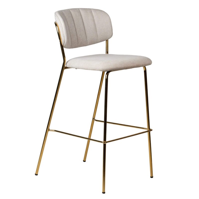 Tabouret de bar haut Jolien - Ecru – Image 7